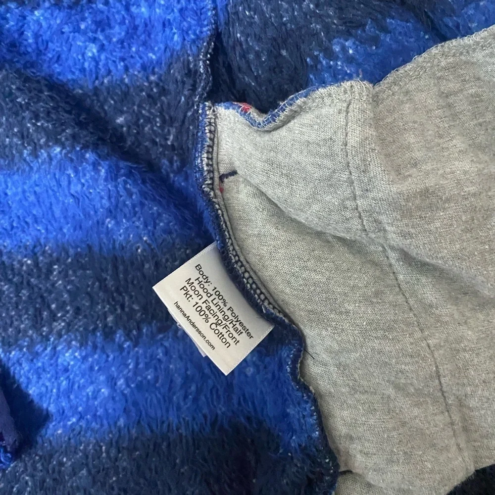 HANNA ANDERSSON and PLACE bundle of jackets fuzzy blue jean denim school size 5